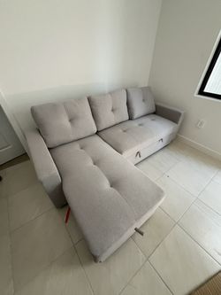 GREY SLEEPER SECTIONAL 🩶🩶✅✅