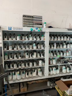 PPG water base paint mixing bank