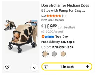 Dog Stroller for Medium Dogs