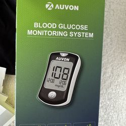 AUVON Blood Glucose Monitor Kit for Accurate Test,