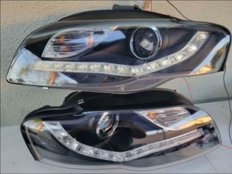 06-08 Audi A4 LED Projector Headlights Luces Faros Micas Calaveras