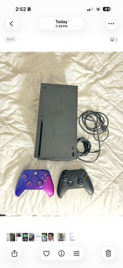 XBOX Series X 1TB Console with XBOX Wireless Controller - 4K Gaming - 120FPS