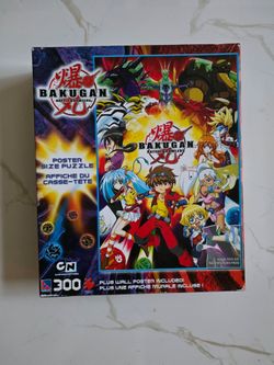 Bakugan 2ft by 3ft puzzles for kids