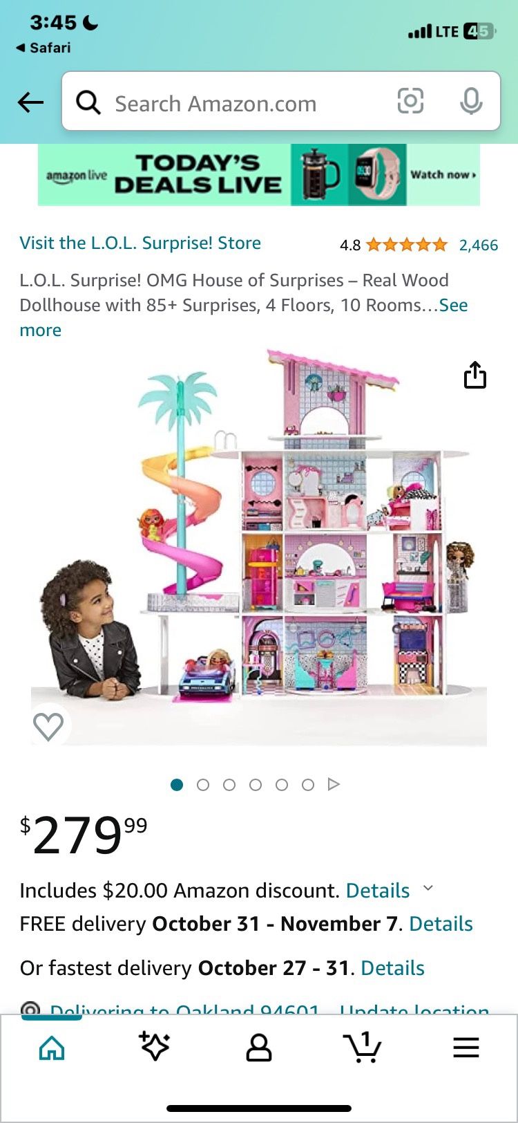 LOL Doll House For Sale