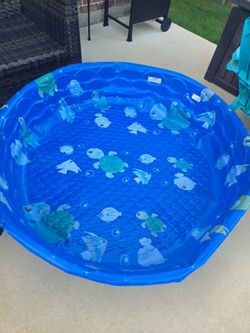Plastic Blue Kids Pool