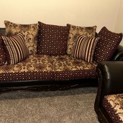 2 Couch Set For Sale 