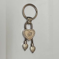 Vintage Brighton Hearts Keychain Fob