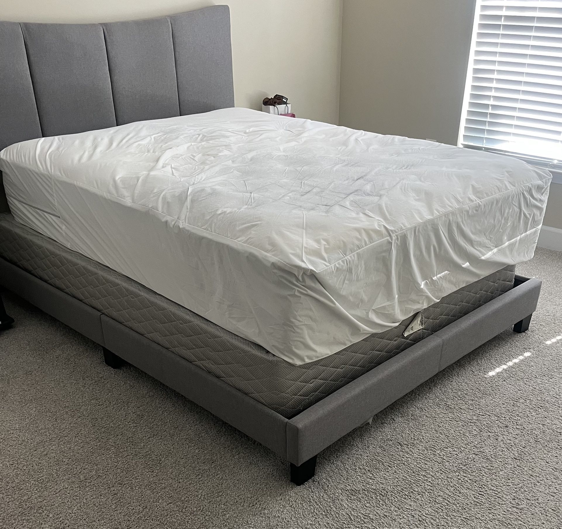 Queen Mattress/Box Spring /Bed Frame