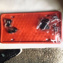 Silicone License Plate Frame 
