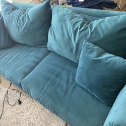 Emerald Green Sofa