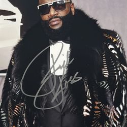Rick Ross Signed Photo Autographed 8x10 Hip-Hop Rapper w/COA Hologram 