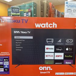 65”ONN ROKU SMART TV