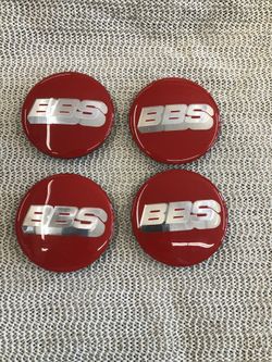 4 Bbs Center Cap 70mm New
