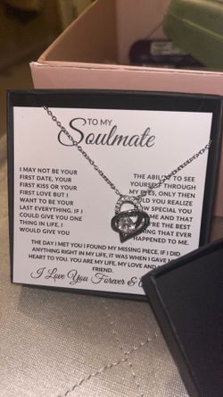 To my soulmate necklace