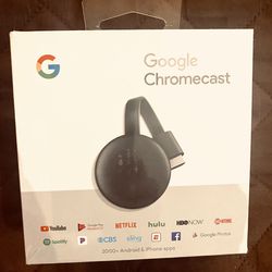Google chromecast new in the box