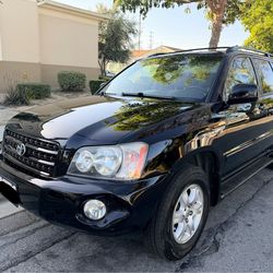 2002 Toyota Highlander limited