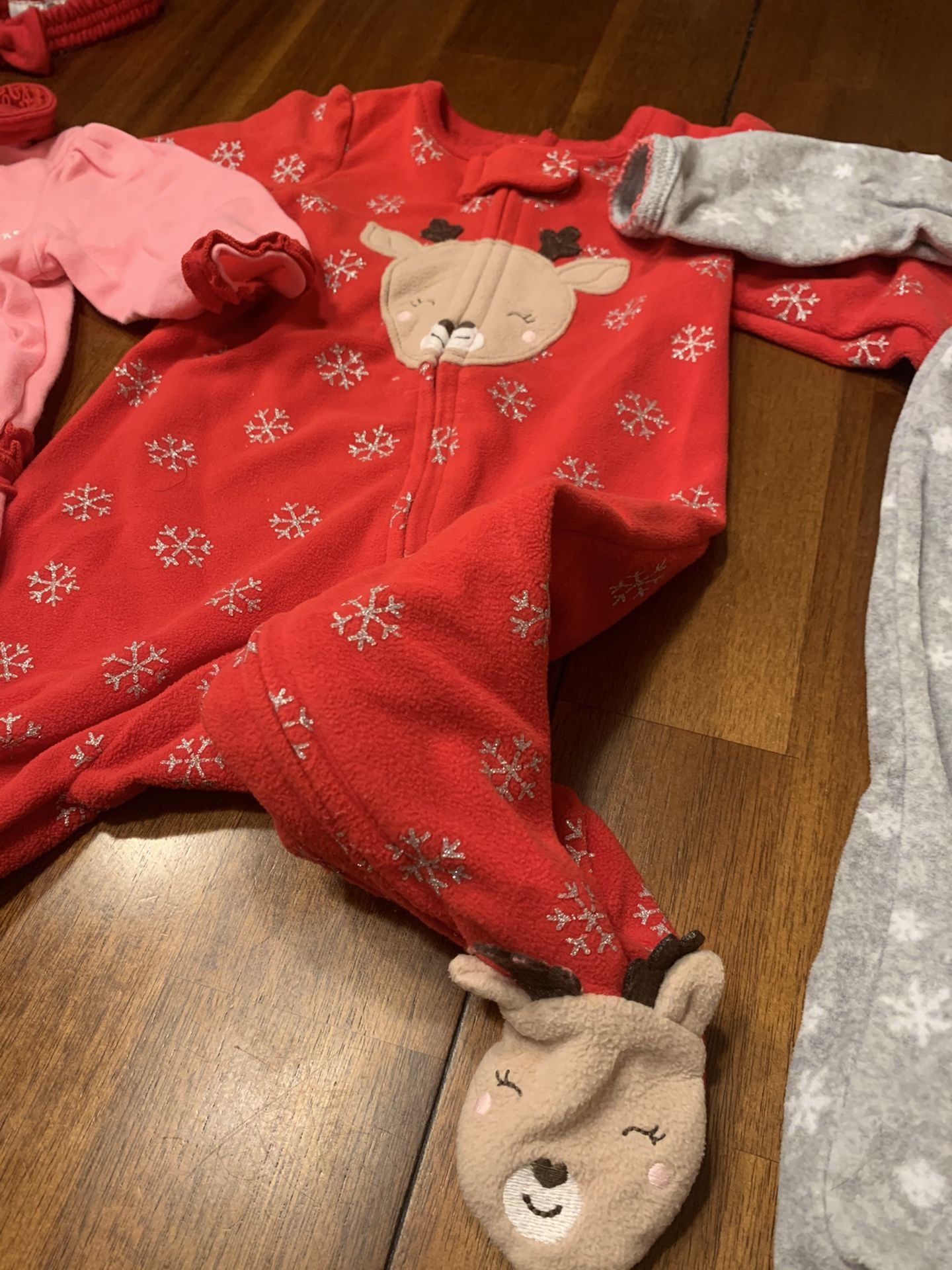Baby girl Christmas jammies