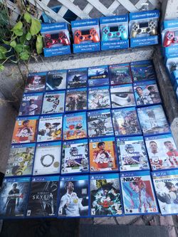 4 Controllers $120!  2 for $70! & $40! Each. $20! Per Game. 3 for $50! 7 for $100! Playstation 4 5 PS4 PS5 Free Delivery. Trade Pokémon cards
