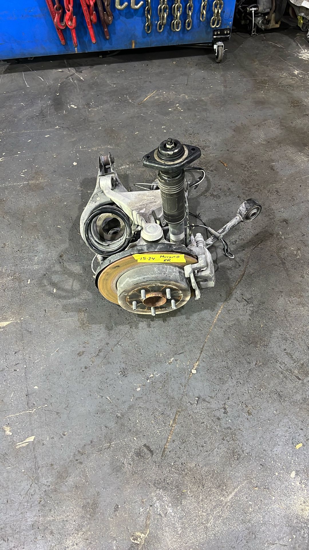15-24 Nissan Murano Right Rear Knee Assembly Suspension 2015 2016 2017 2018 2019 2020 2021 2022 2023 2024