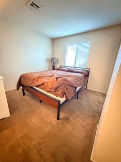 Bed frame and bed