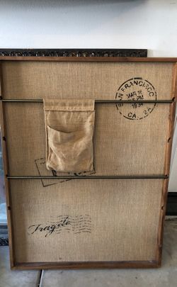 Pottery Barn scrapbook/ hobby room organizer