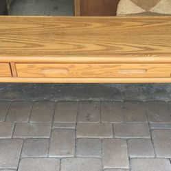 Drexel Wood Sofa Desk Stand 