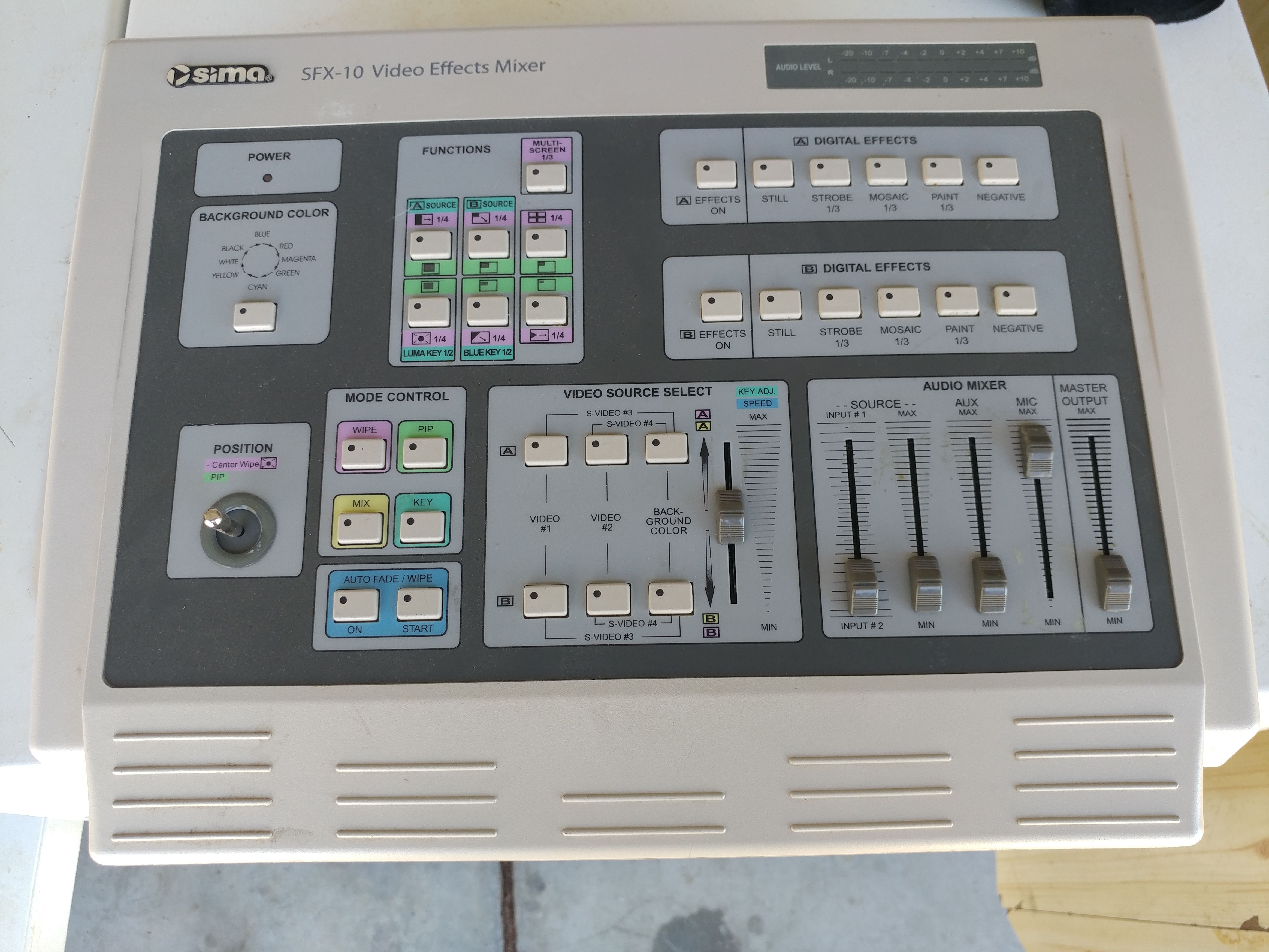 Sima SFX-10 Video Effects Mixer