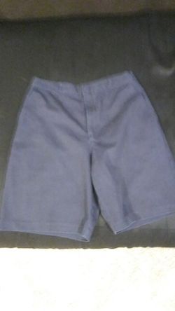 Navy blue boys uniform shorts size 16