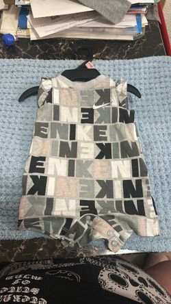 Newborn Nike romper