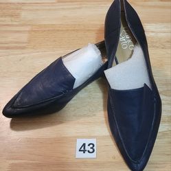 Franco Sarto Leather Loafers, size 7M (43)