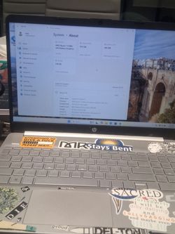 15.6 in Hp gaming laptop ryzen 7
