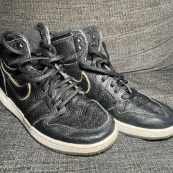 Nike Air Jordan 1 Retro OG High City of Flight Sneakers 5.5Y Black 575441-031