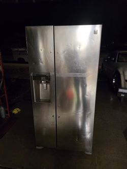 Kenmore Elite side by side refrigerator