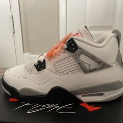 Jordan 4 White Cement 6.5y