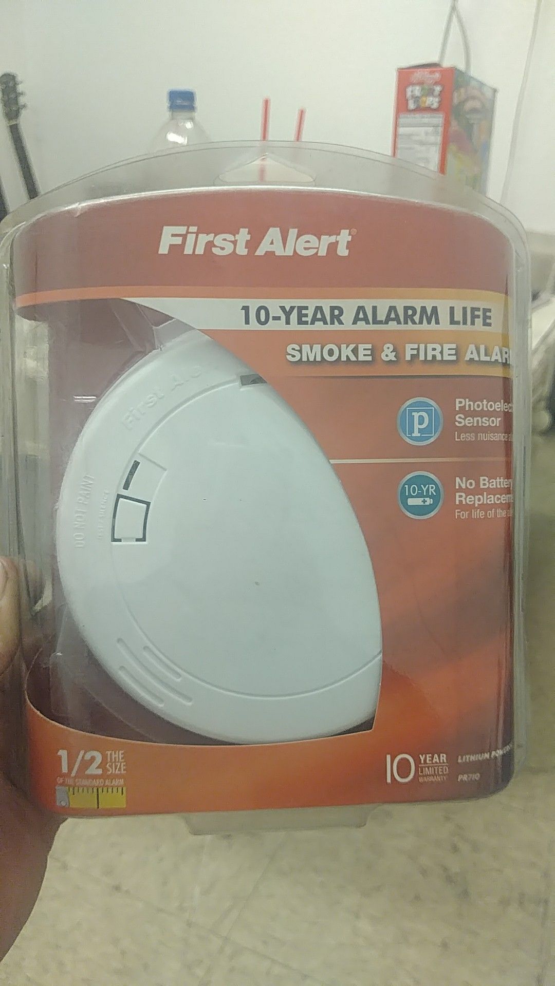 First Alert Smoke and Fire Alarm