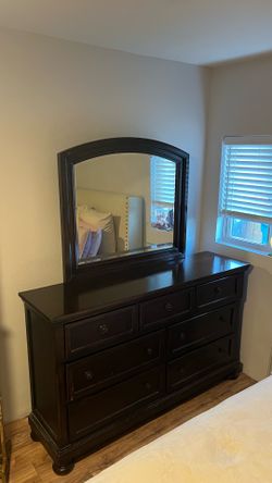 Wood Tall Vanity