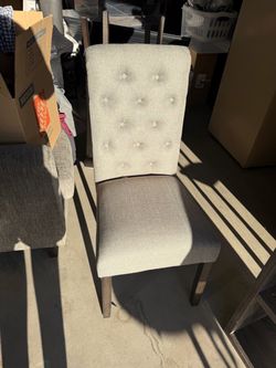 Tufted Upholstered Dining Chair (pair)