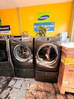 Washer and dryer