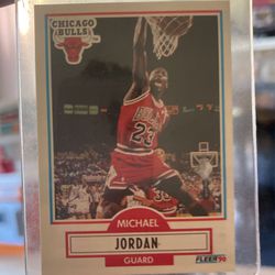 Michael Jordan Fleer ‘90 Card 