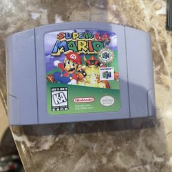 Súper Mario 64 Nintendo Game
