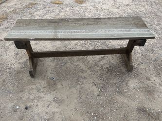 Wood Bench