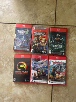 Nintendo Switch Games $40 Each One Price Firm