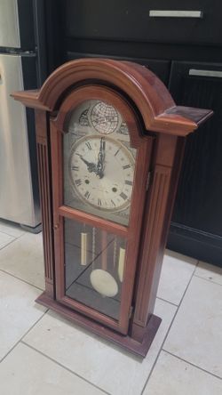 Dark Brown Wall Clock