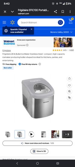 Frigidaire ice maker