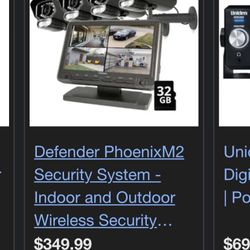 Security System Cameras 