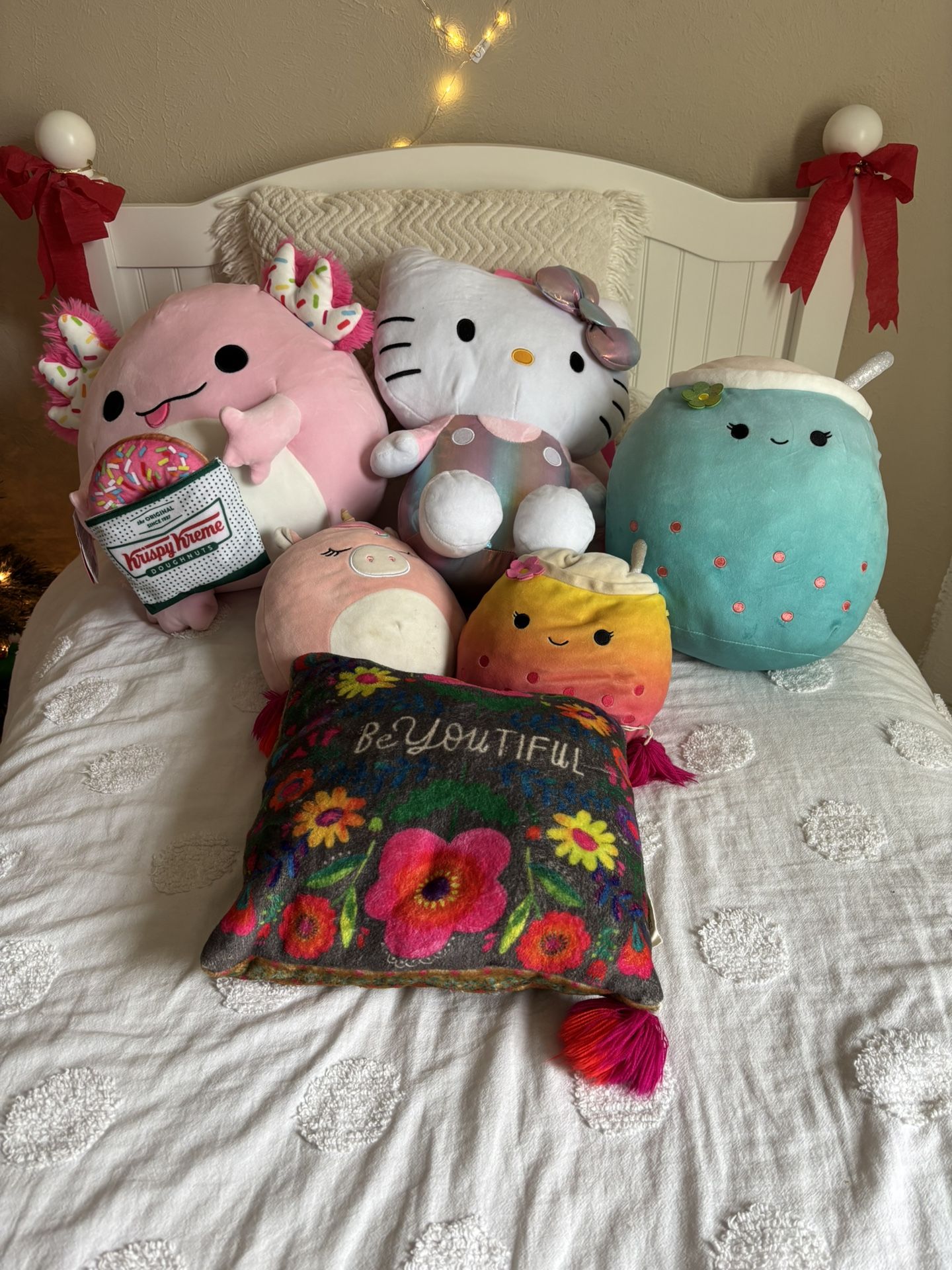 Squish Mallow, Pillow, Stuffed Animal, Backpack Stuffed Animal
