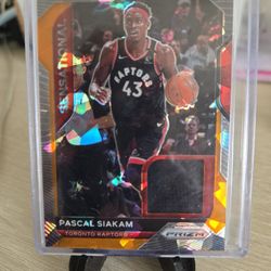 Raptors Pascal Siakam Jersey Card
