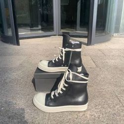Rick Owen’s High Top Leather 