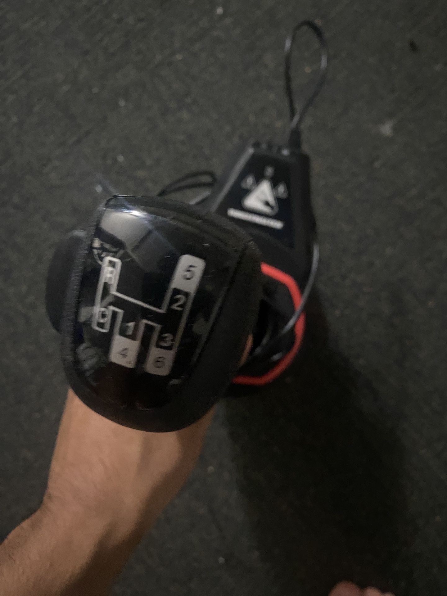 THRUSTMASTER Race Shifter With Custom Truck Shifter Knob