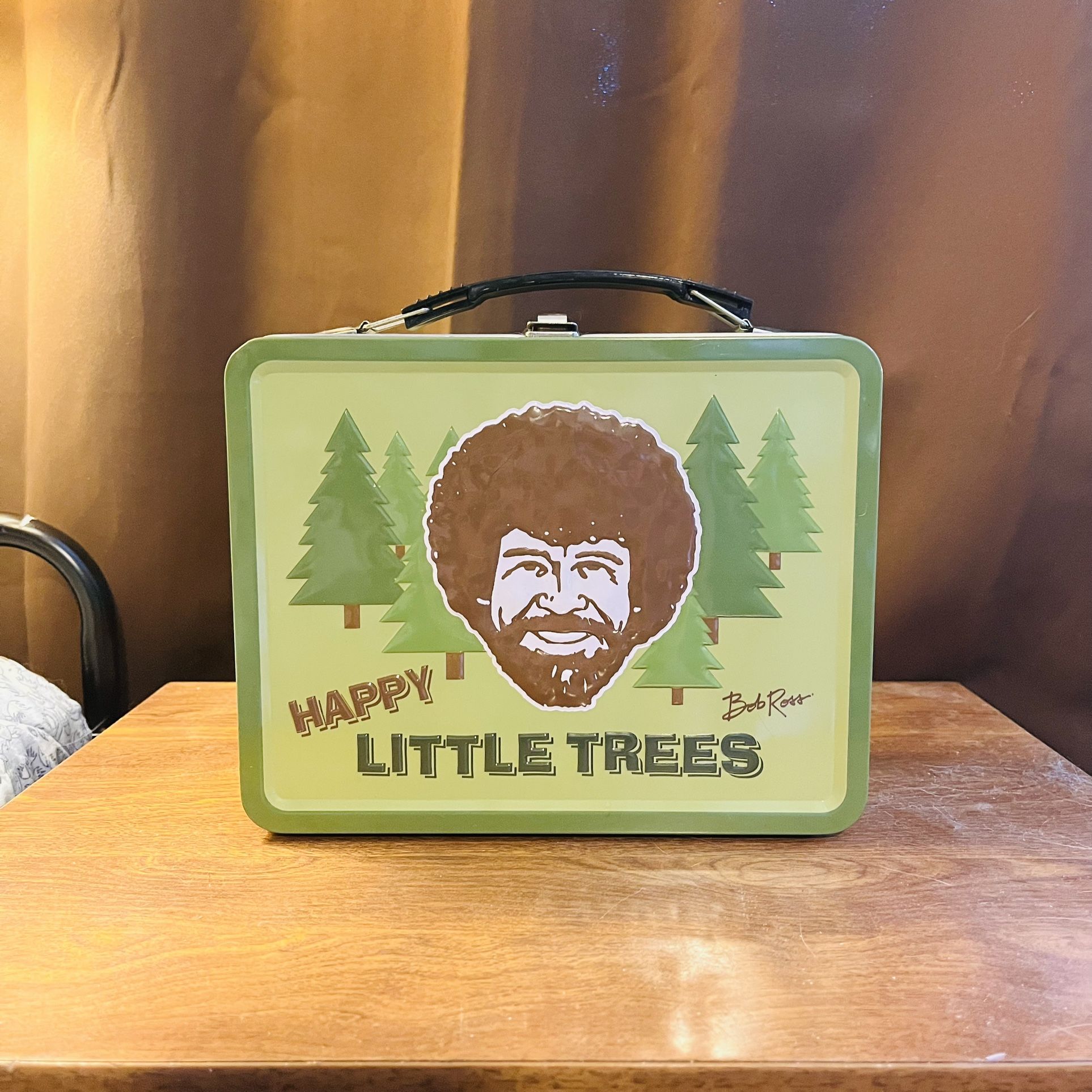 Bob Ross Metal Lunchbox